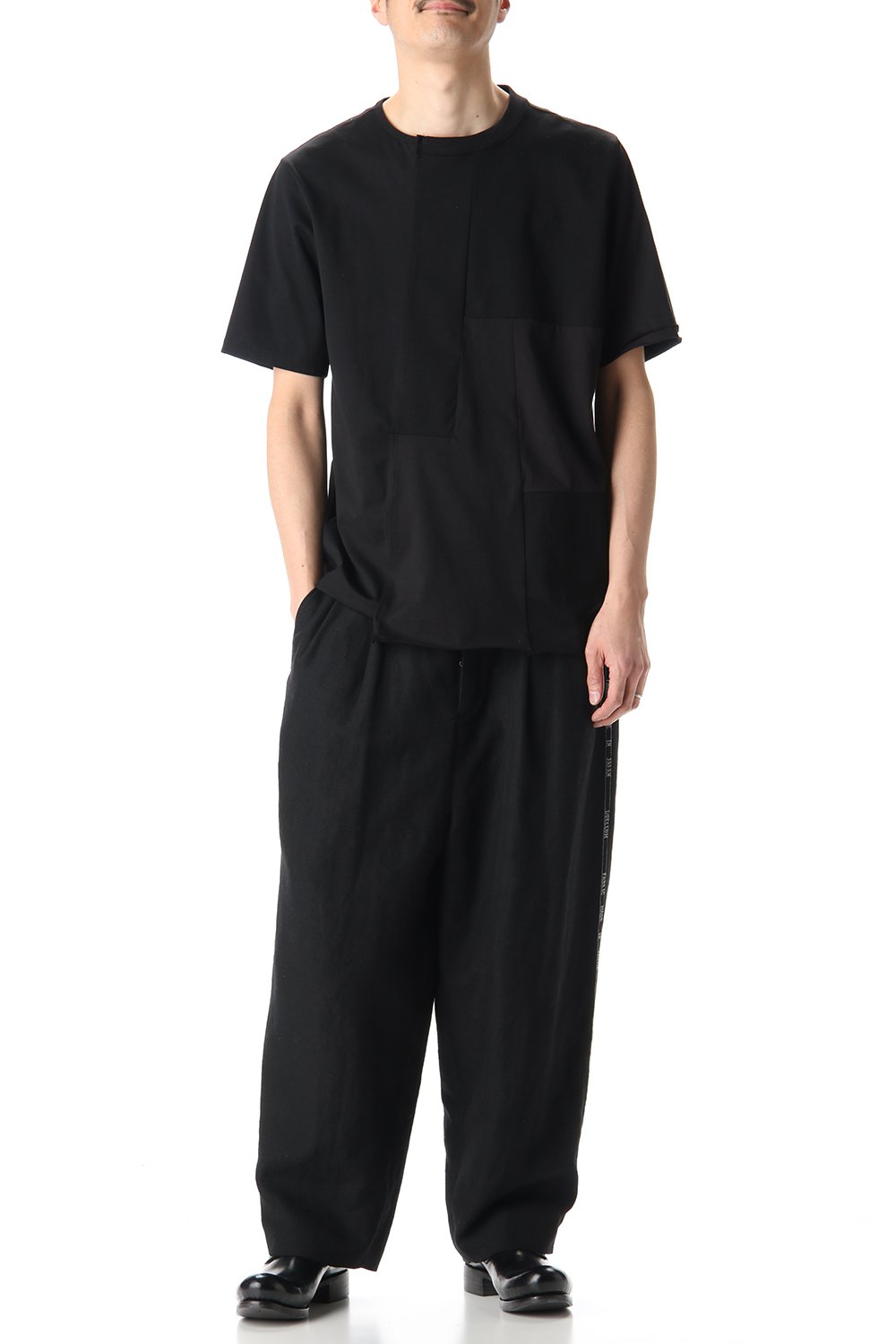 Patchwork Wide Pants