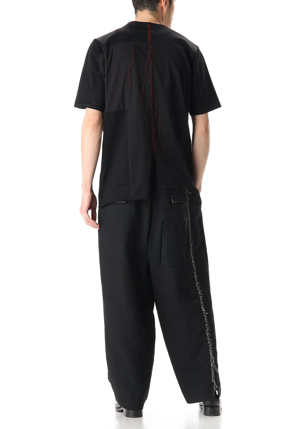 Patchwork Wide Pants