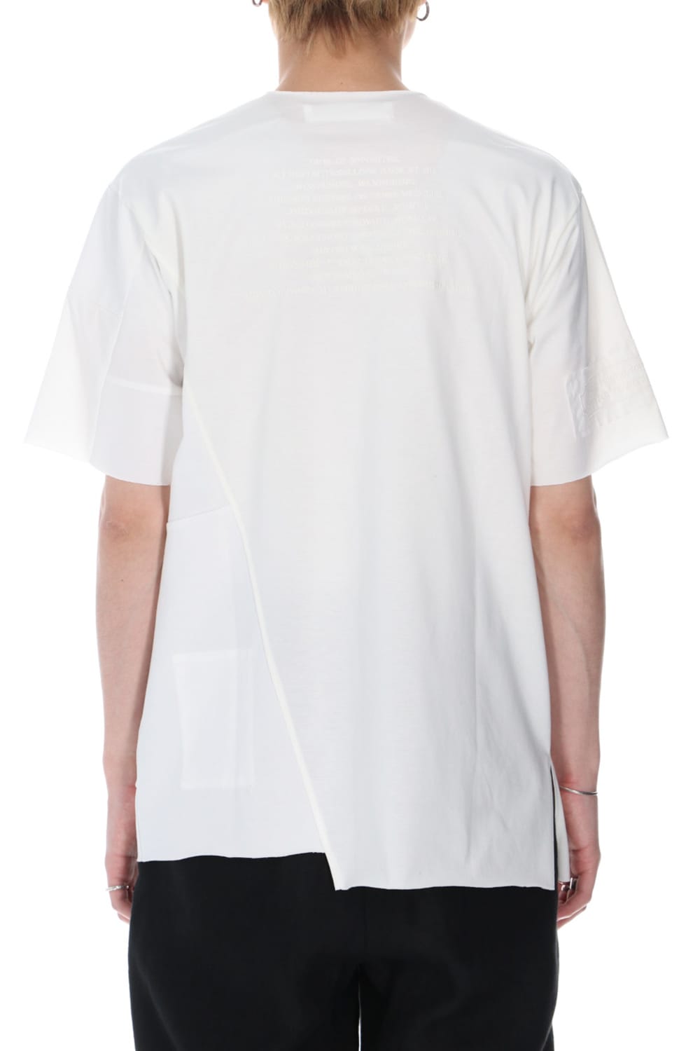 Hand Stitch Side Pocket T-shirts