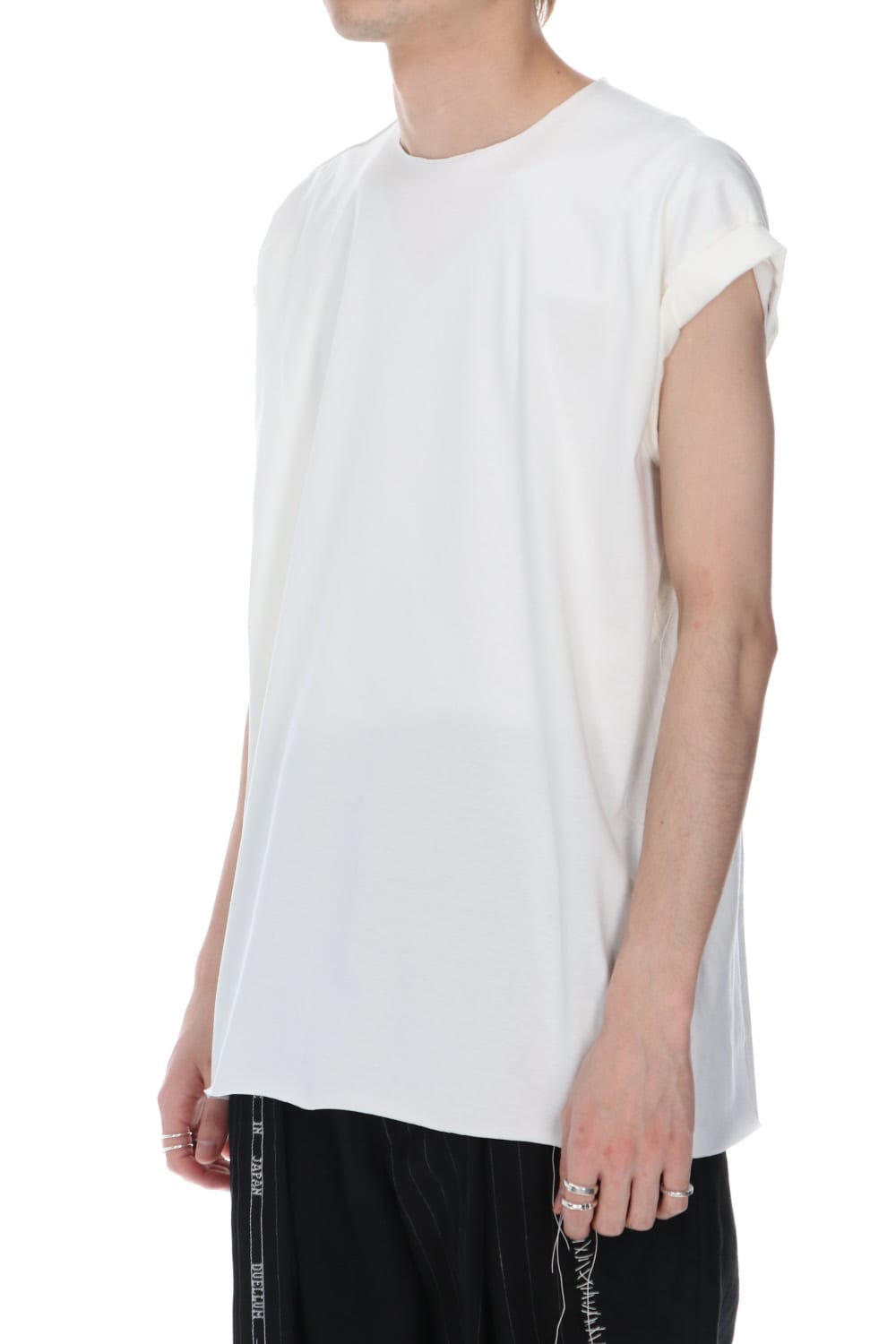 フレンチ スリーブ Tシャツ ホワイト