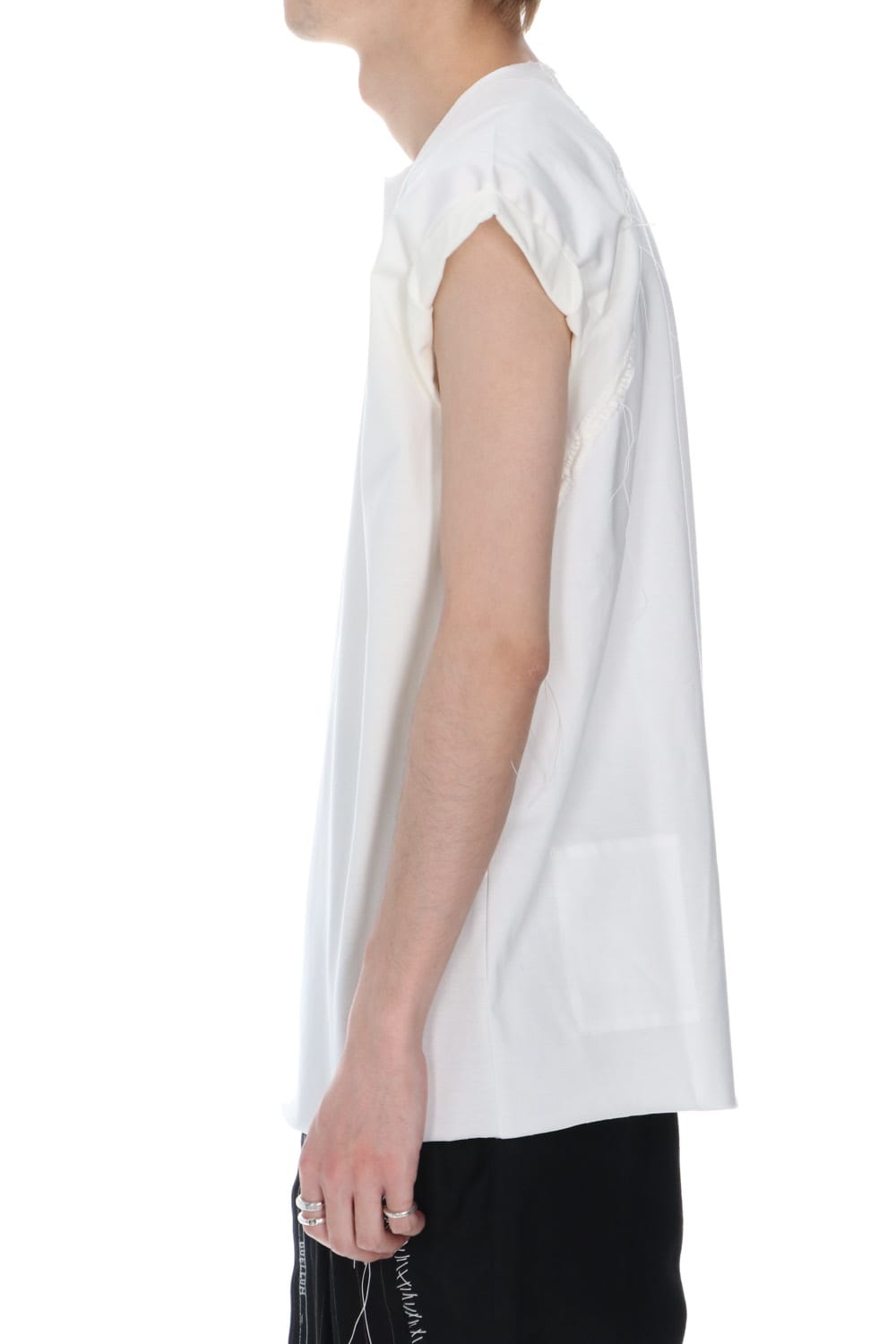 フレンチ スリーブ Tシャツ ホワイト