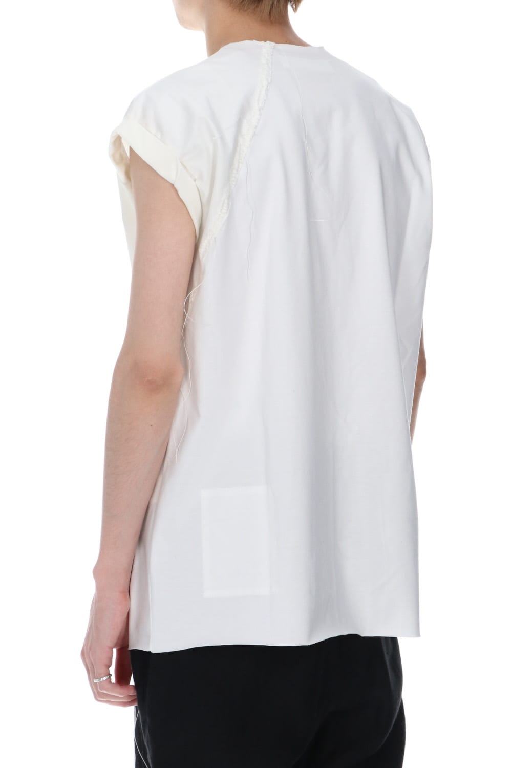 フレンチ スリーブ Tシャツ ホワイト