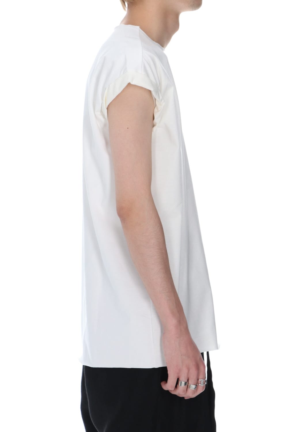 フレンチ スリーブ Tシャツ ホワイト