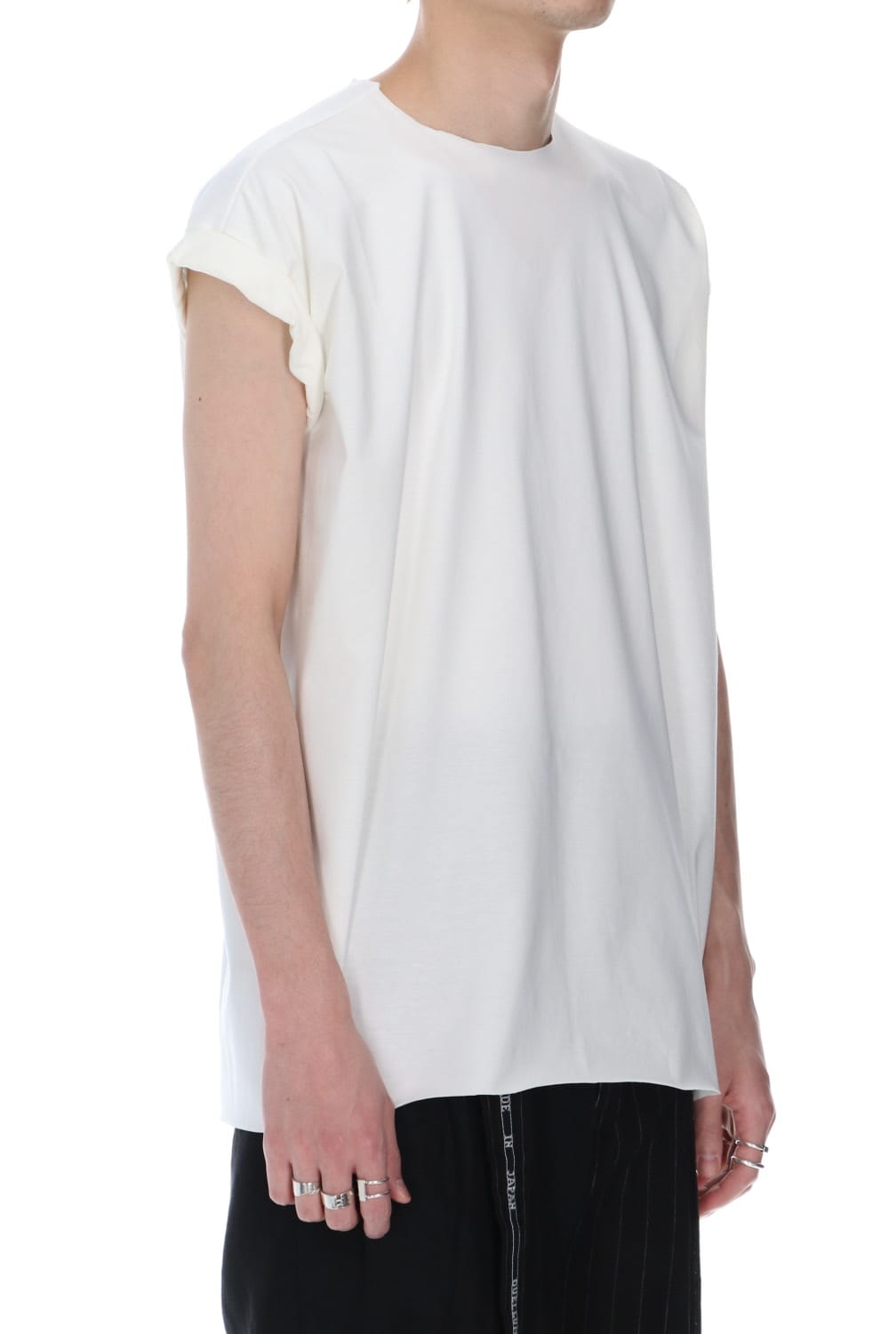 フレンチ スリーブ Tシャツ ホワイト