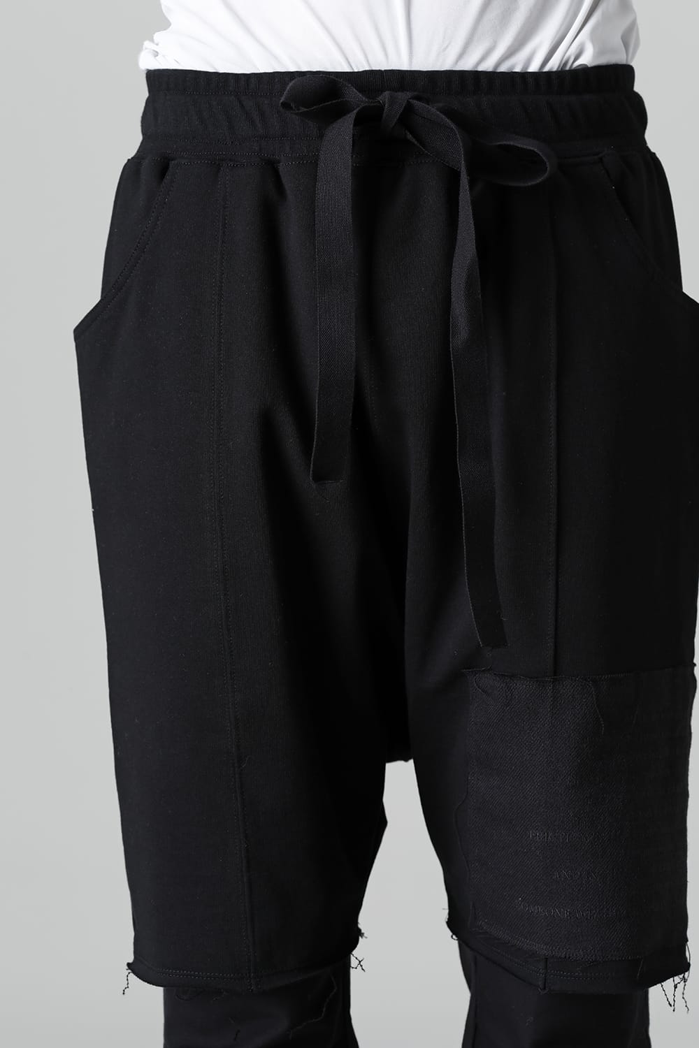 Pants Black / Red Stitch