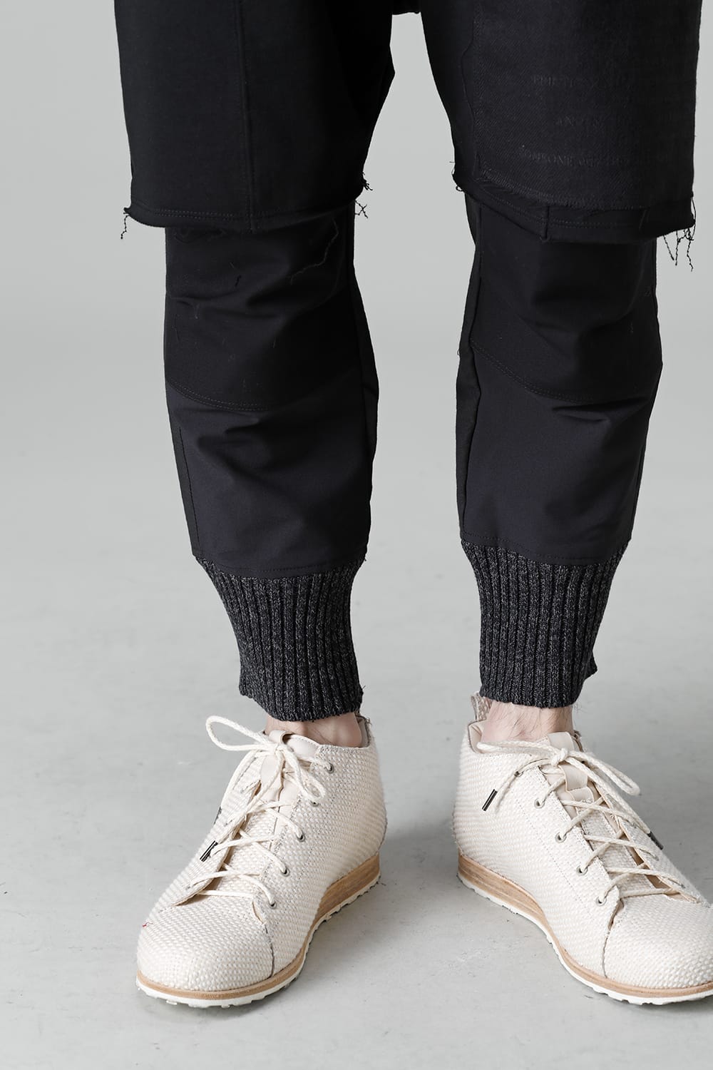 Pants Black / Red Stitch