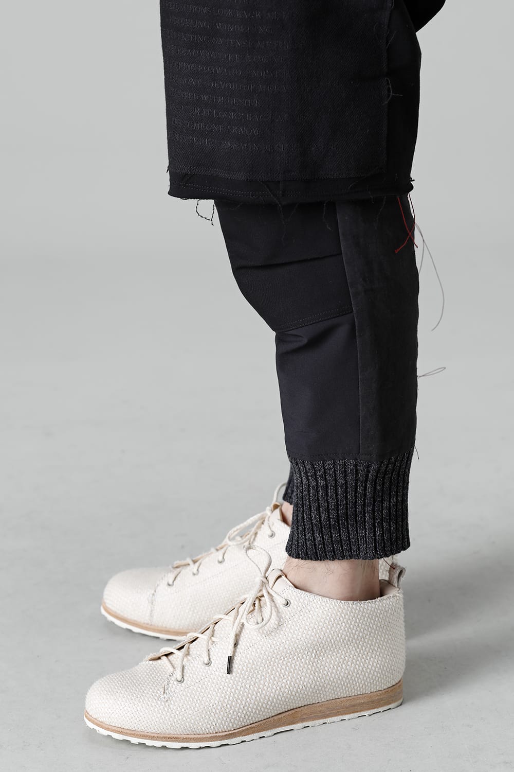 Pants Black / Red Stitch