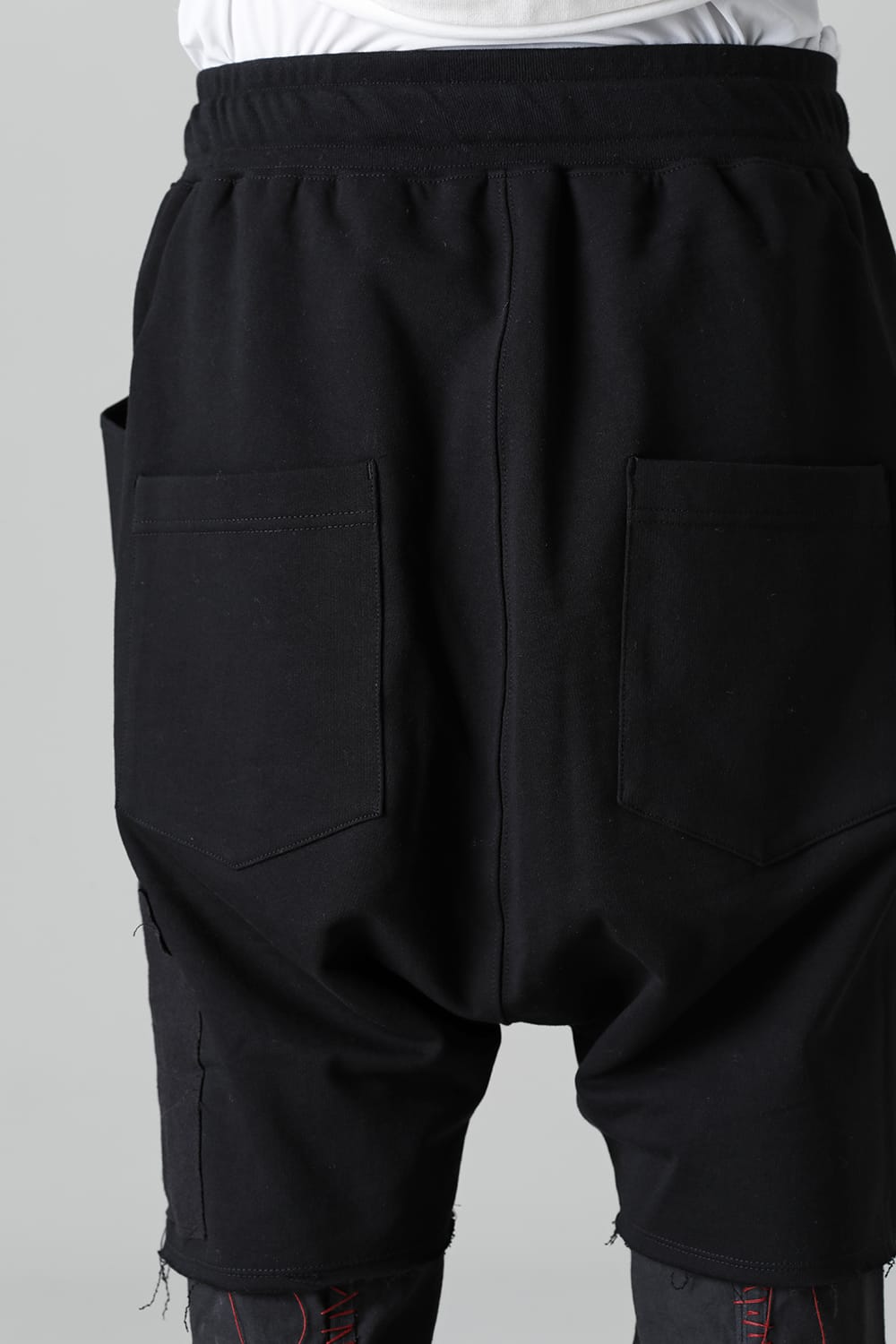 Pants Black / Red Stitch