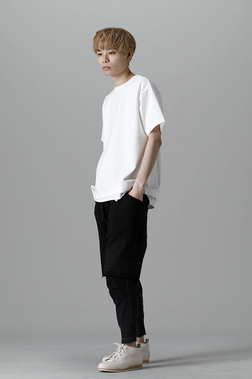 Pants Black / Red Stitch