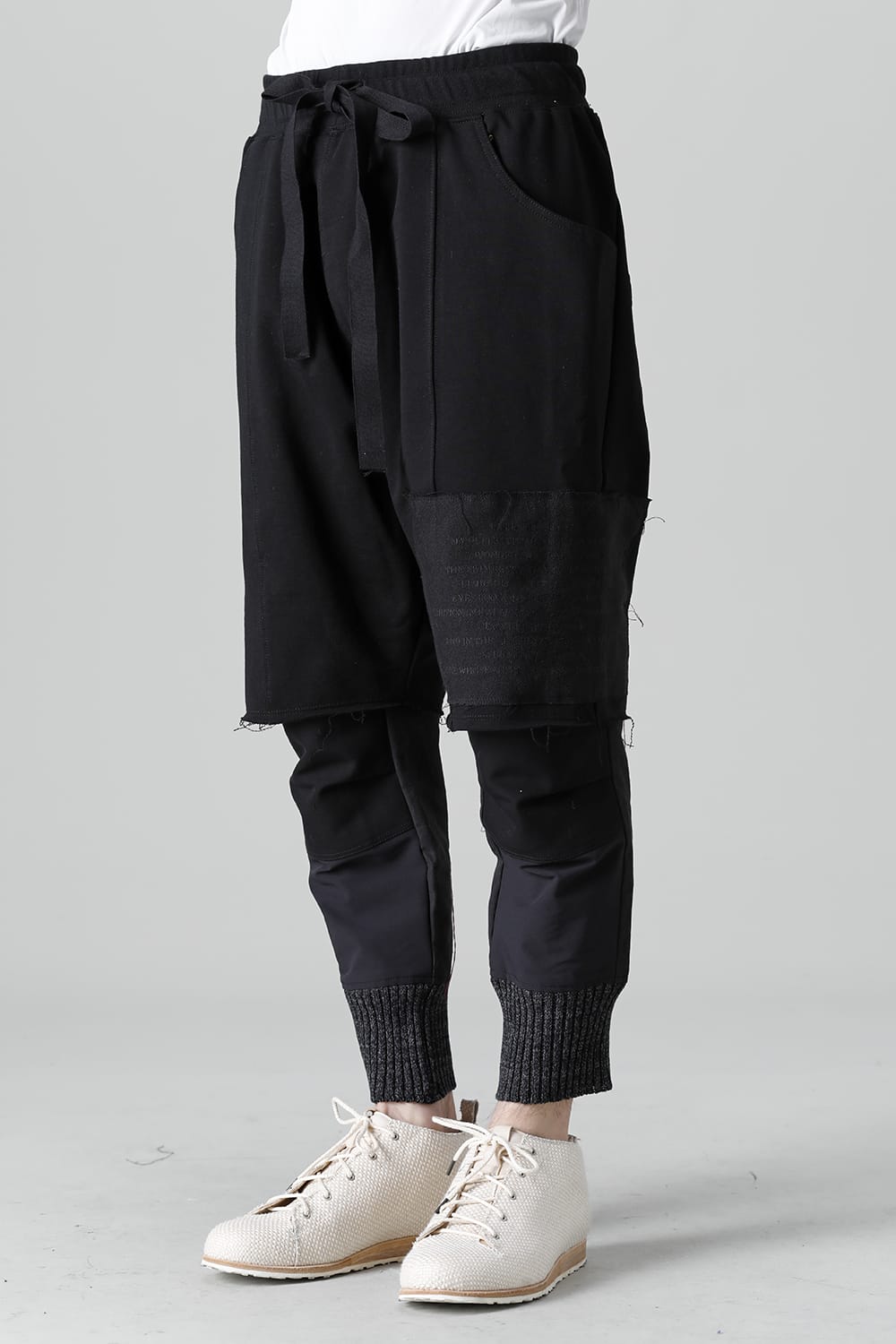 Pants Black / Red Stitch