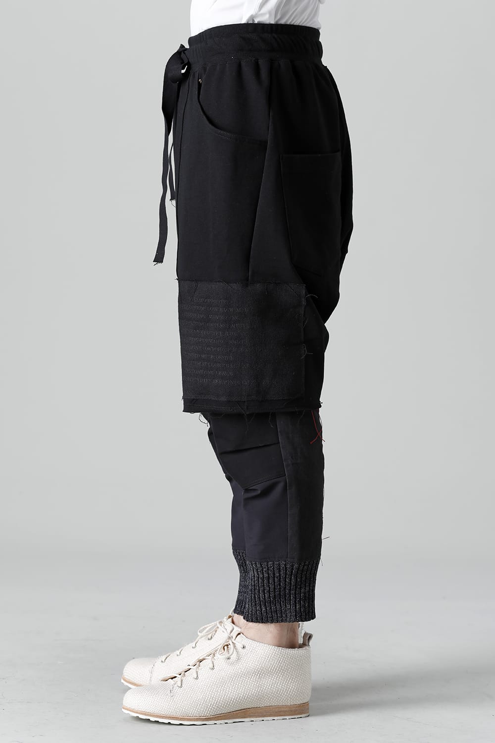 Pants Black / Red Stitch