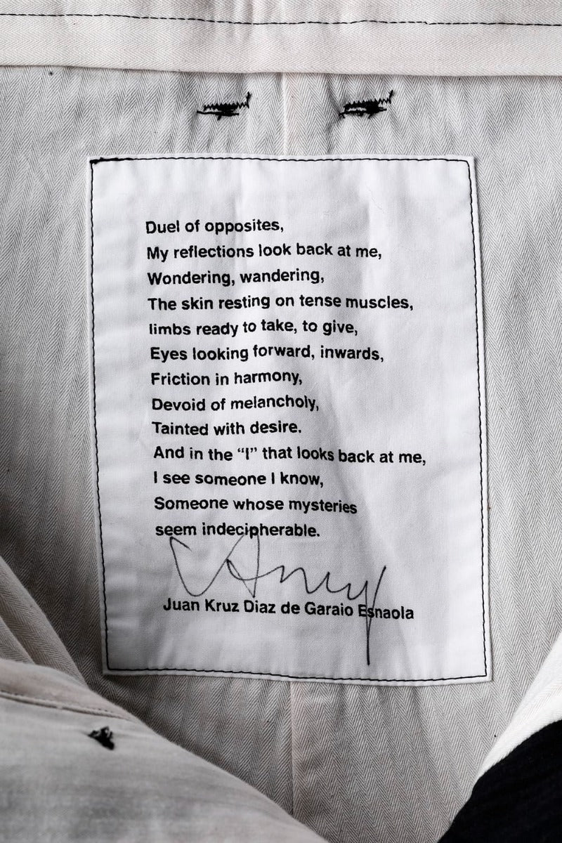 Patched Slim Cropped Trousers