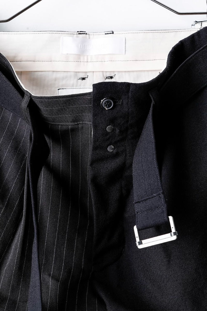 Patched Slim Cropped Trousers