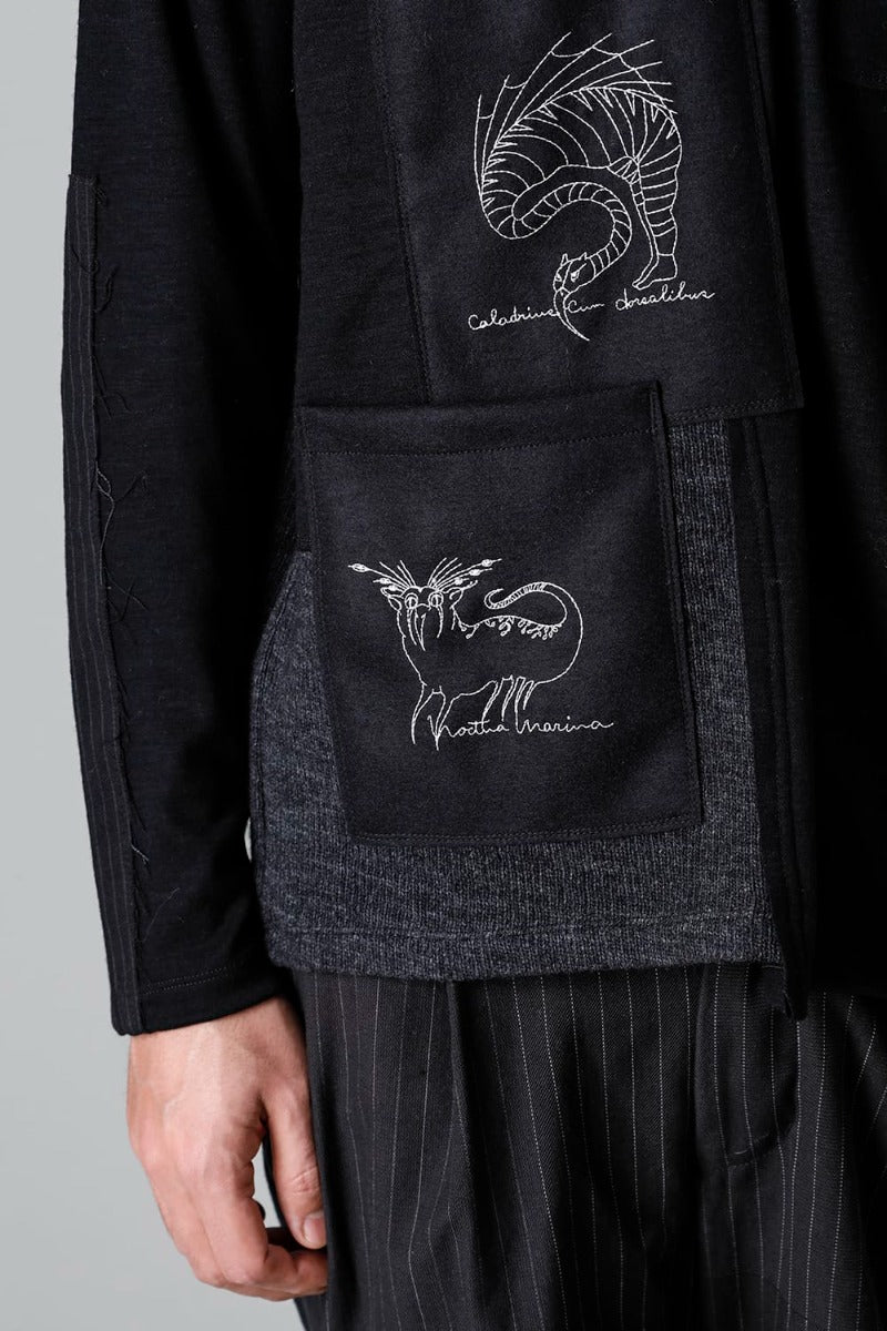 Patched Beasts Sweater