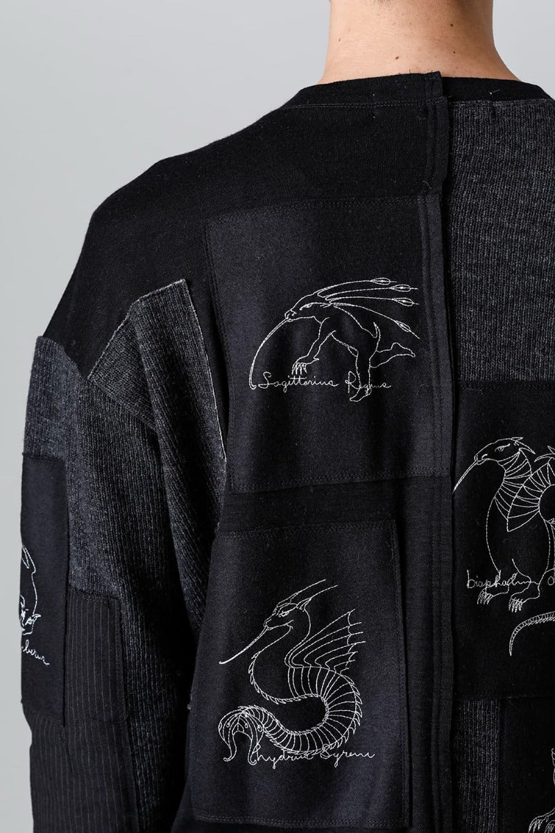 Patched Beasts Sweater