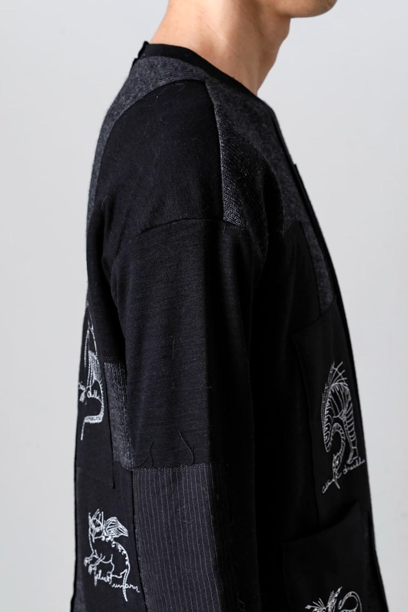 Patched Beasts Sweater