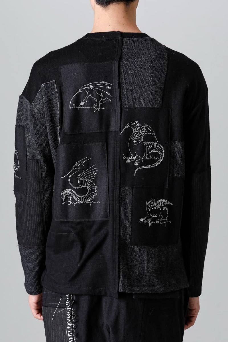 Patched Beasts Sweater