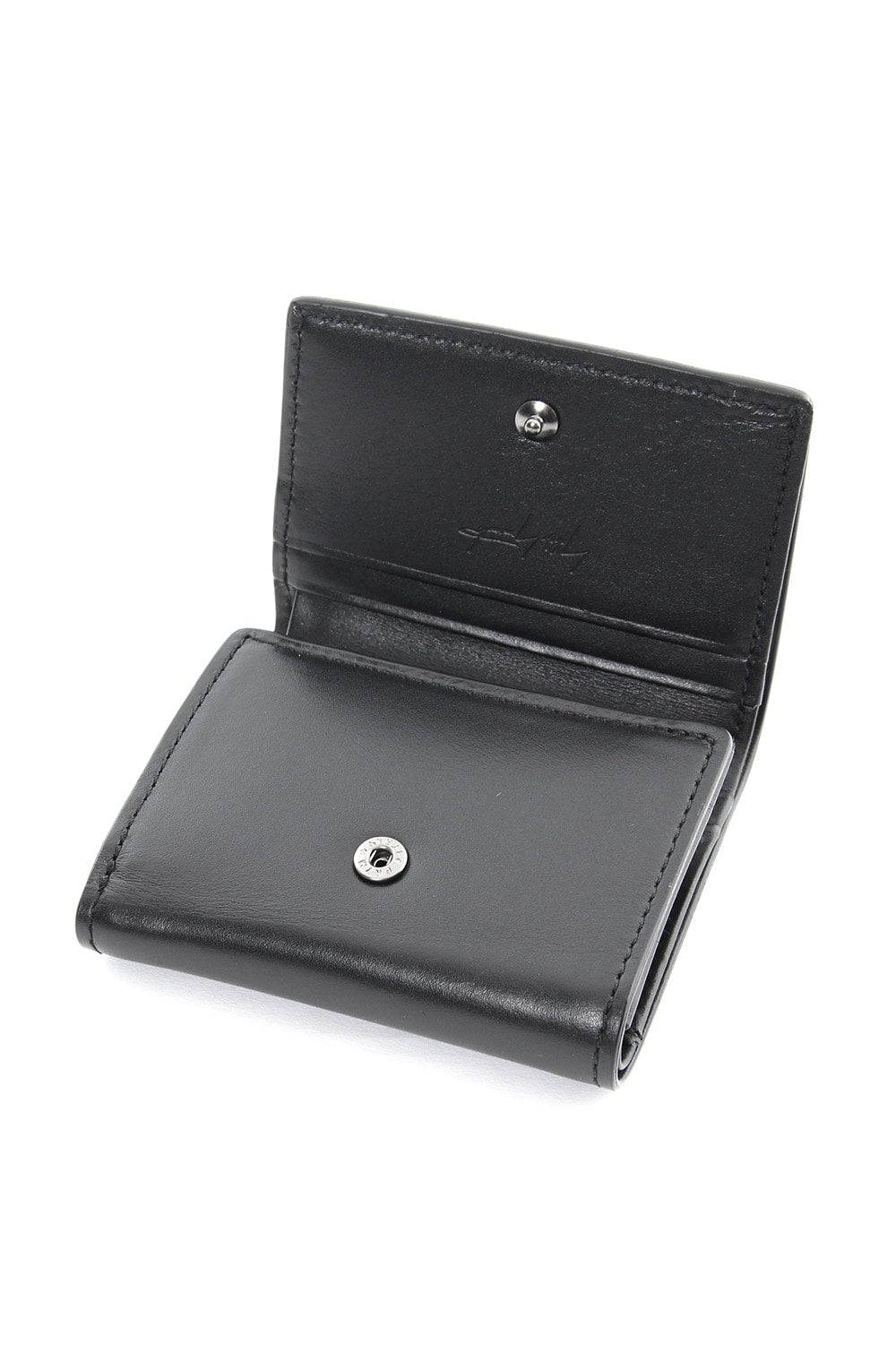 Gloss smooth leather Tri-fold wallet S - DV-A04-701