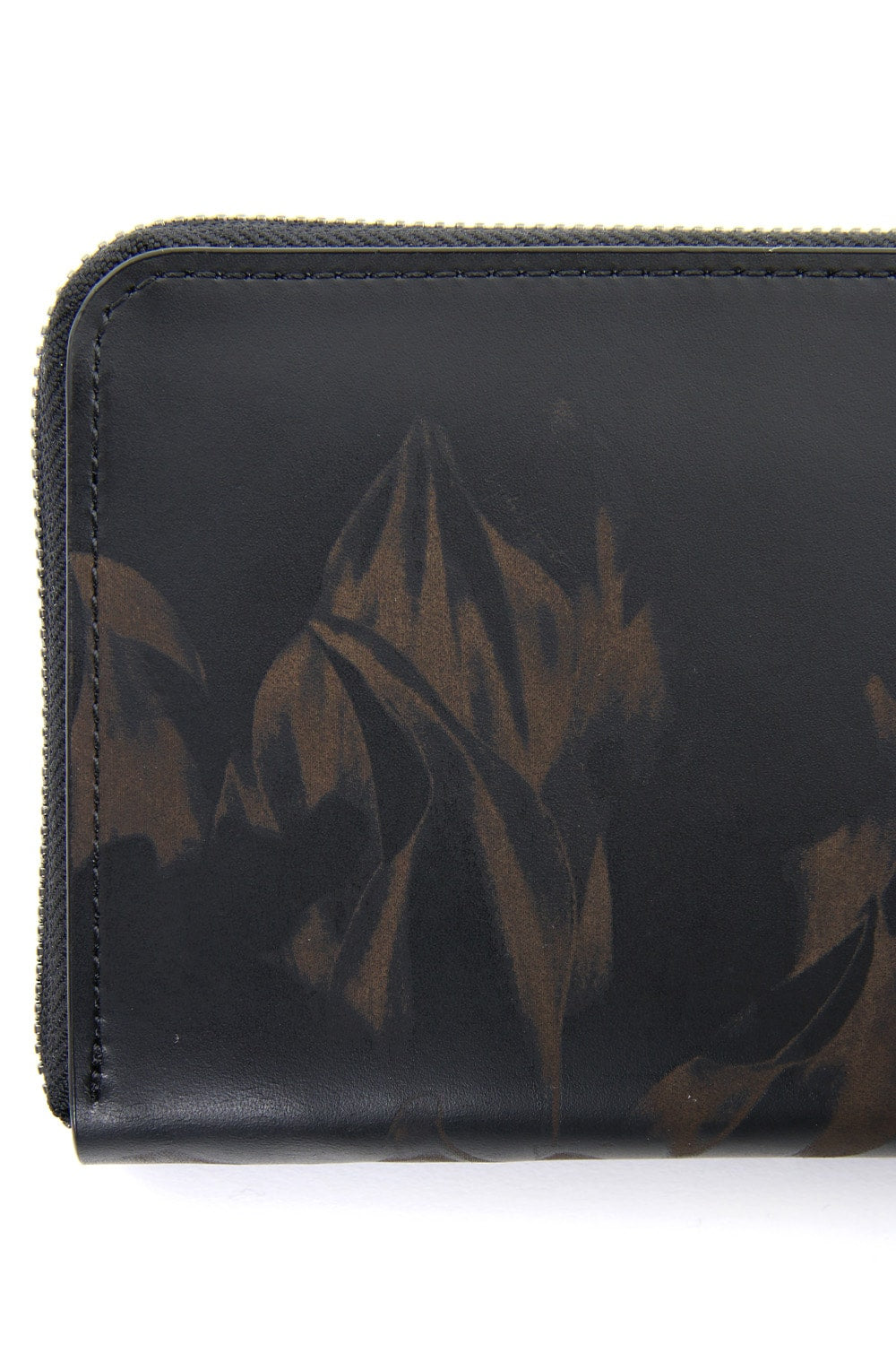 Laser graphics leather long wallet - DV-A10-712
