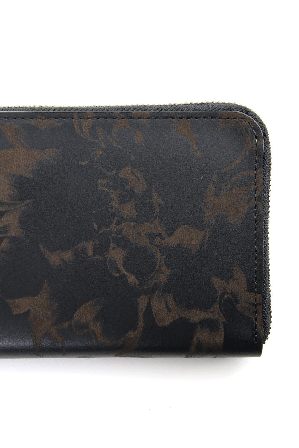 Laser graphics leather long wallet - DV-A10-712