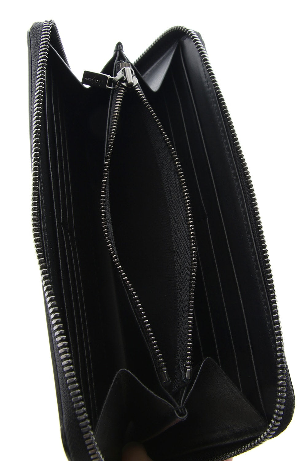 Laser graphics leather long wallet - DV-A10-712