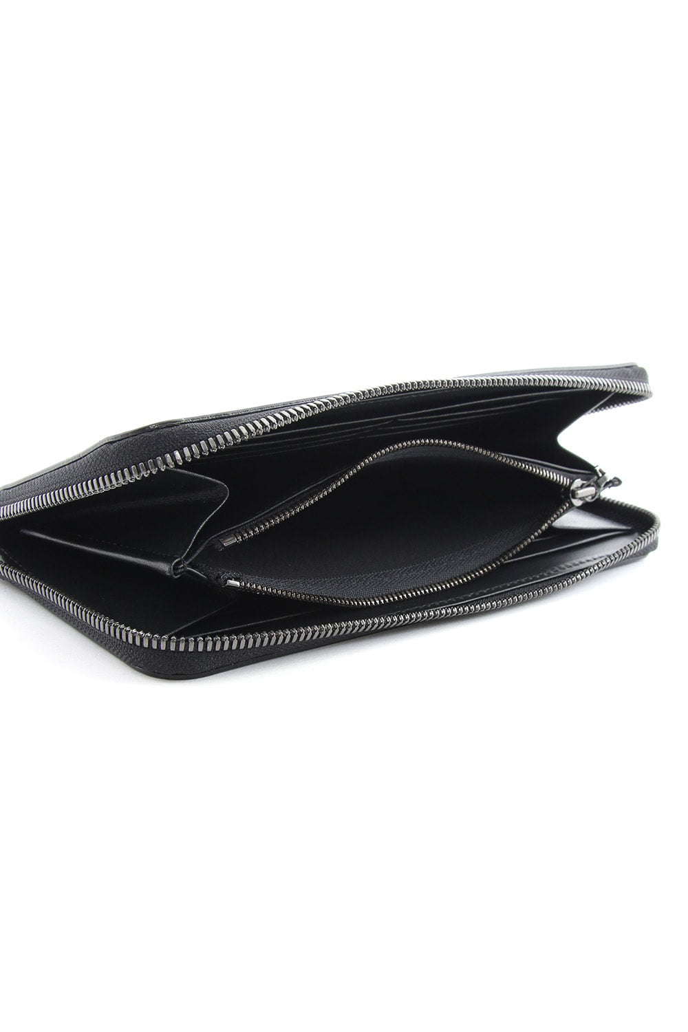 Laser graphics leather long wallet - DV-A10-712