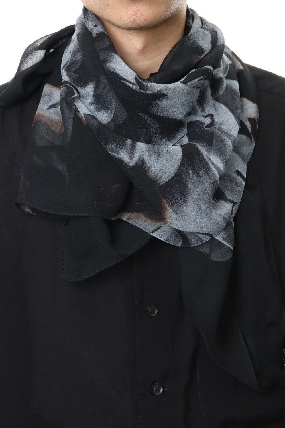 Silk Chiffon Scarf - DV-L09-409