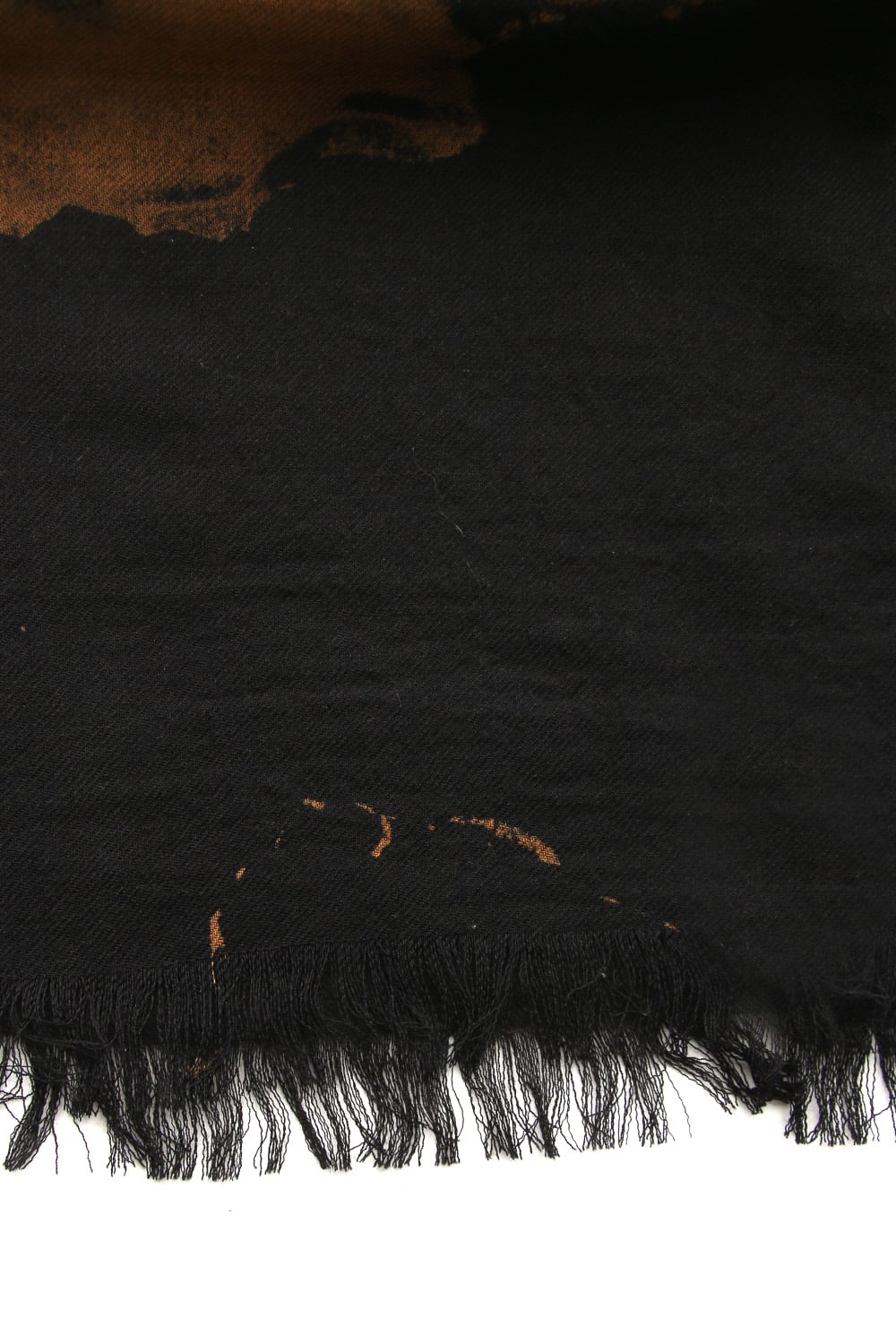 Dahlia Grilled Stole Wool Discharge - DV-L12-104