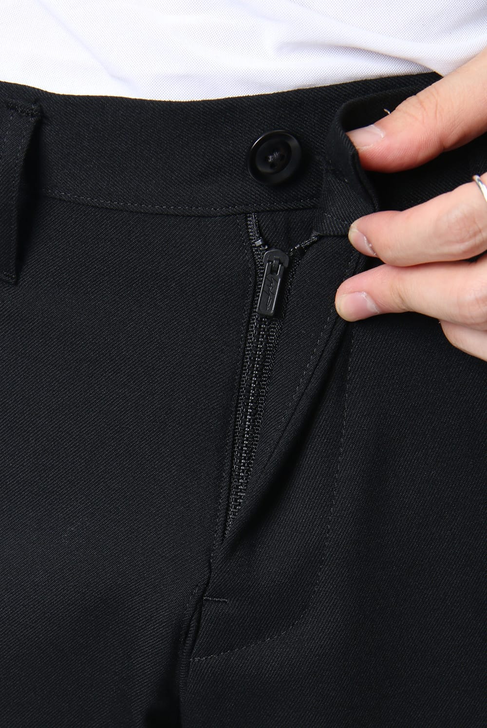 inseam gusset stretch twill Pants