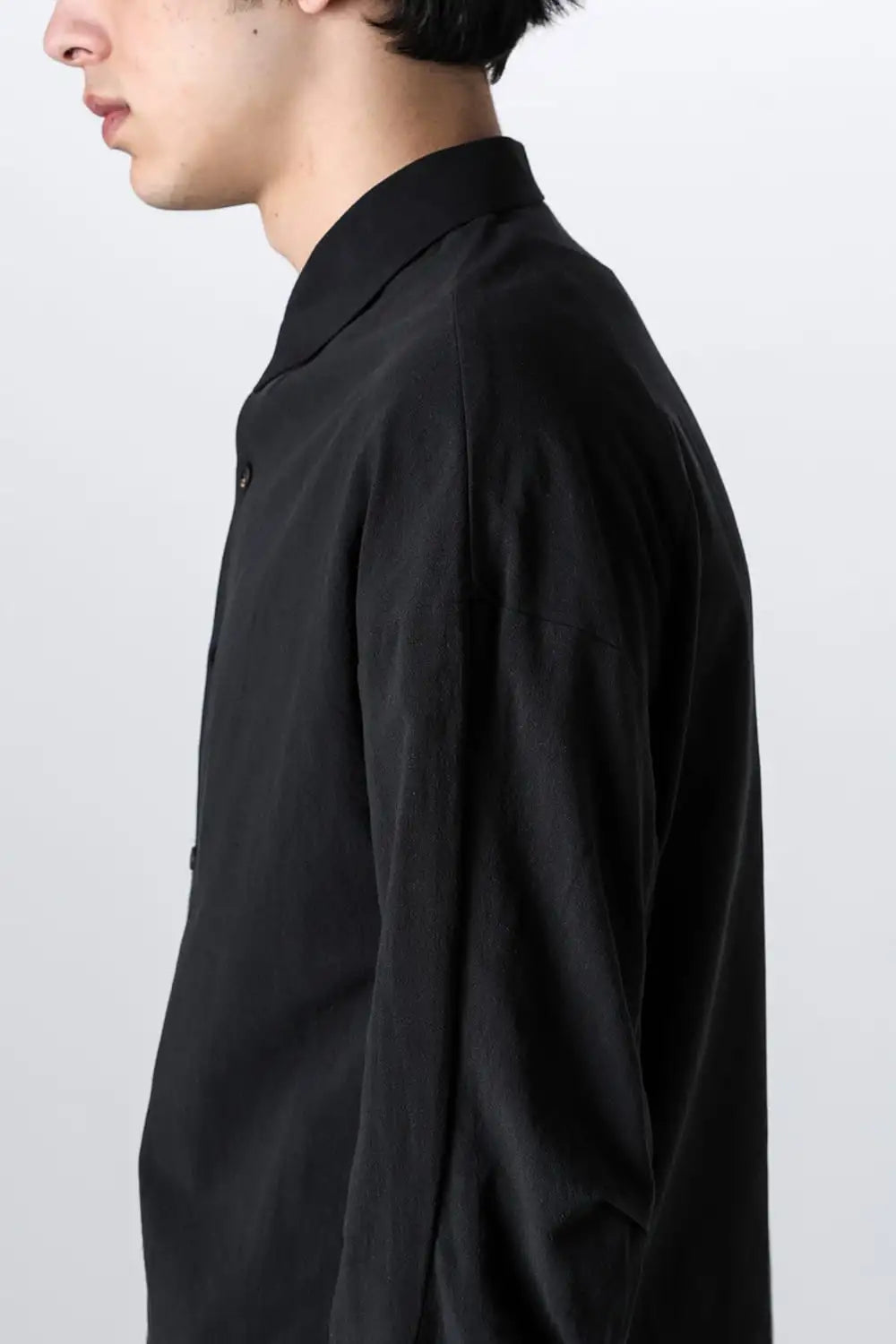 シャツ ルーズフィット コットンリネン