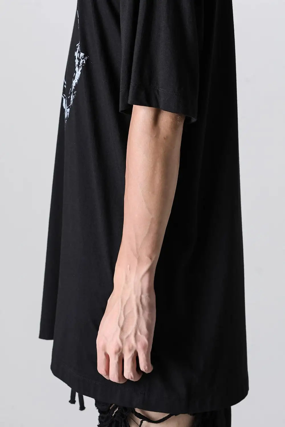 Cotton/Modal Jersey Regular T-shirt Black