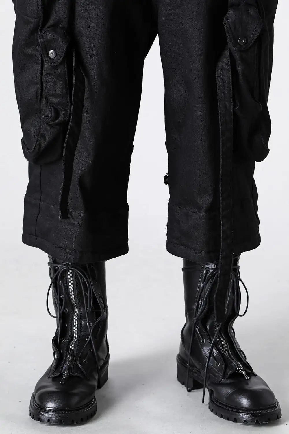 10.5oz Stretch Denim Gas Mask Three Quarter Pants