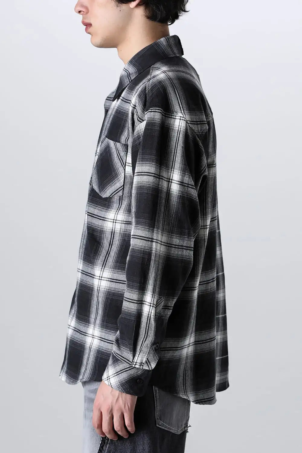 ドッキングシャツ ブラック