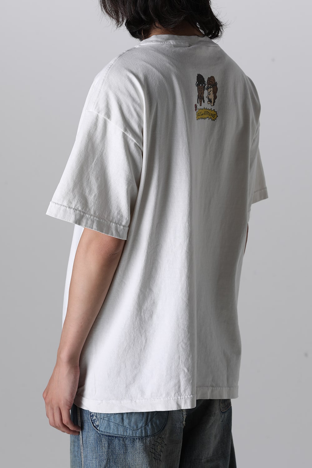 DENIM TEARS × ©SAINT M×××××× HLY&VIRTS Short sleeve T-shirt