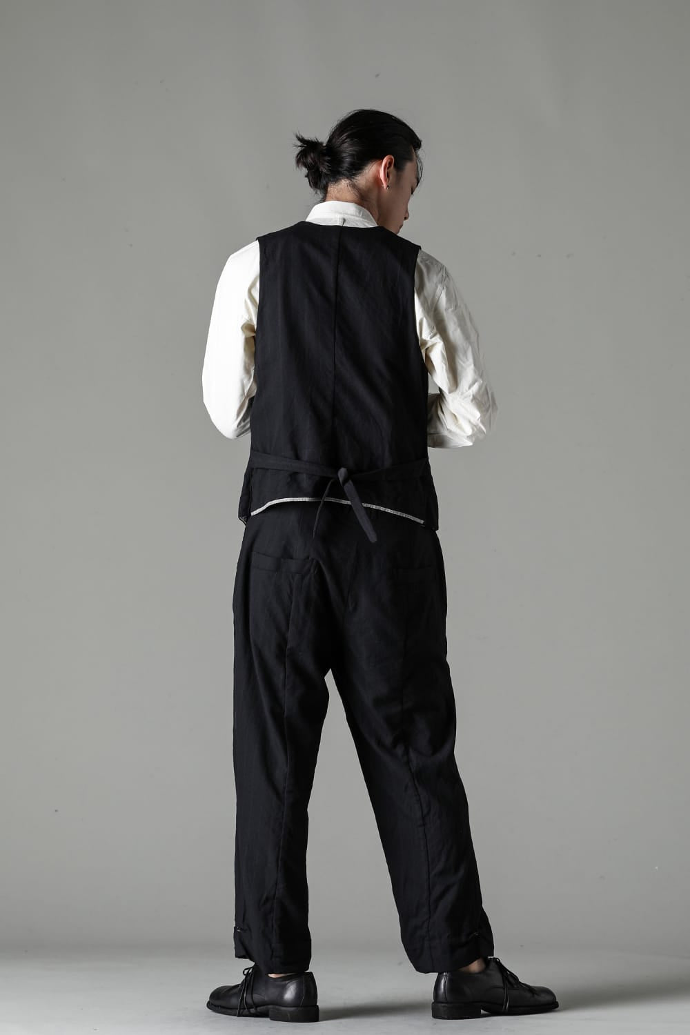 New Silhouette Trousers Stripe Serge Wool DRIFTER( ST ver.)