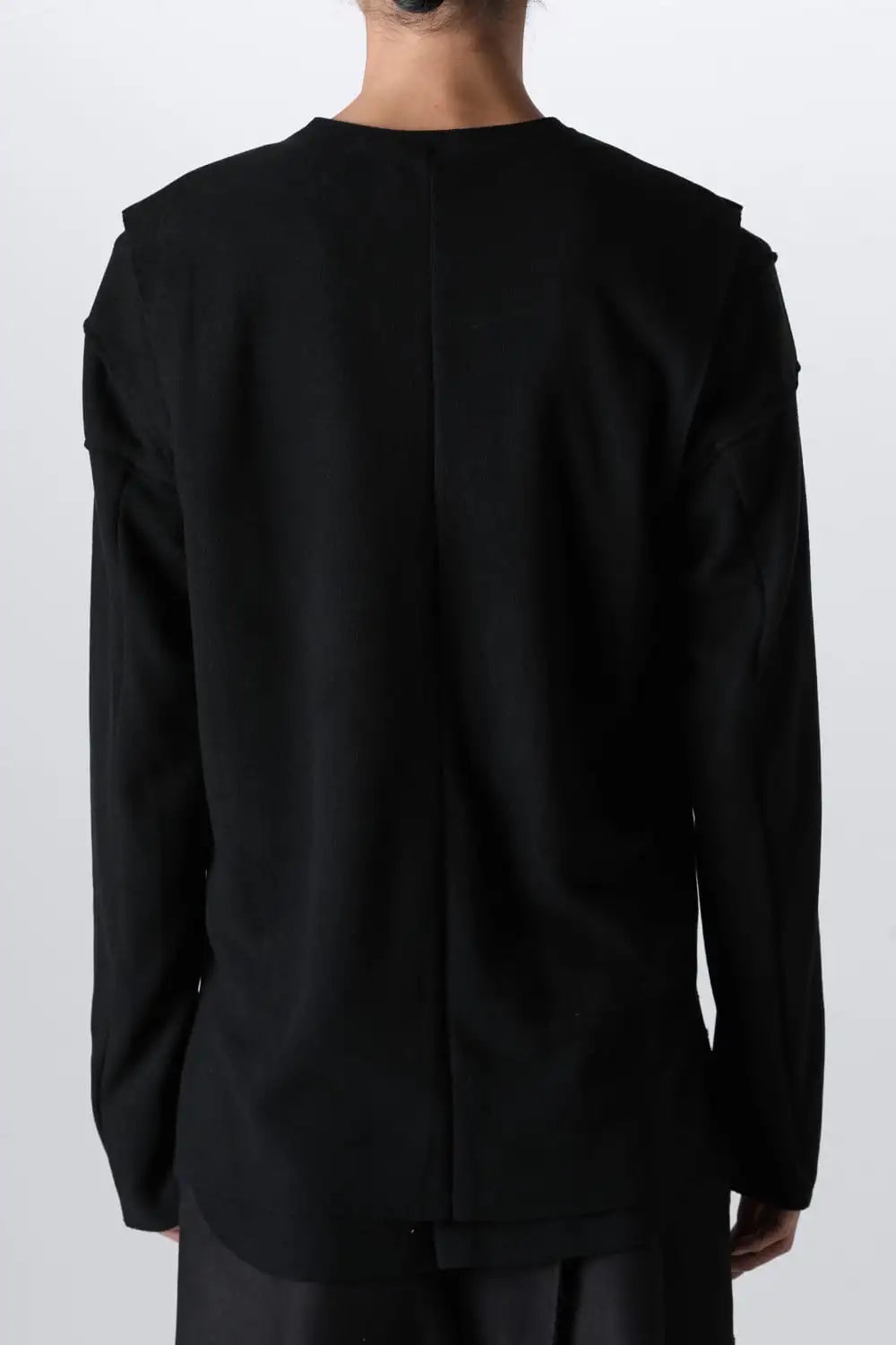 Separated Knit (Vest & 2 Shoulder L/S) Black