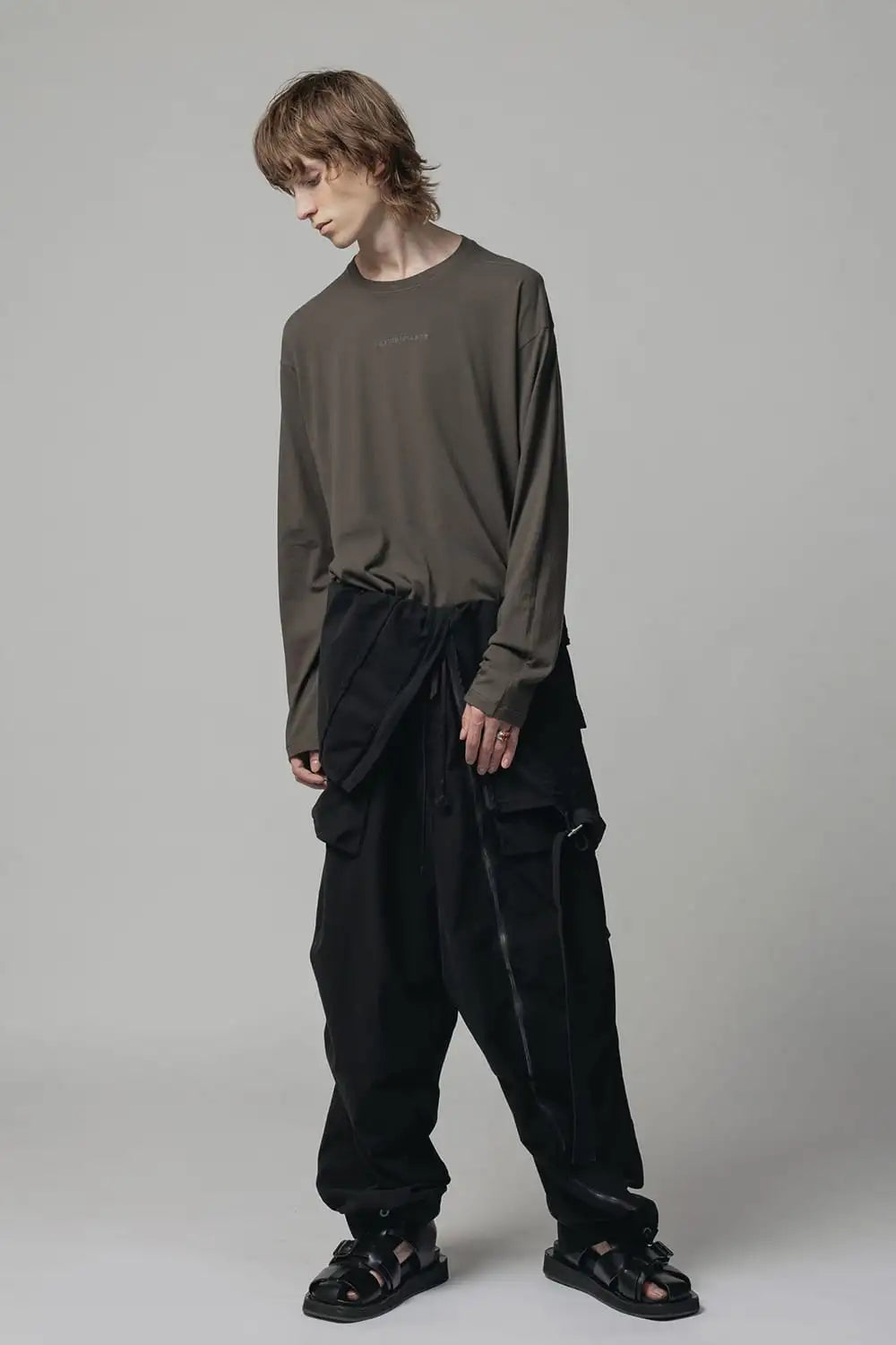 強撚ドライコットン オーバーオール