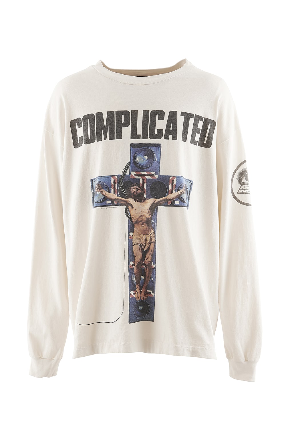 KOSUKE KAWAMURA × ©SAINT M×××××× COMPLICATED Long sleeve T-shirt