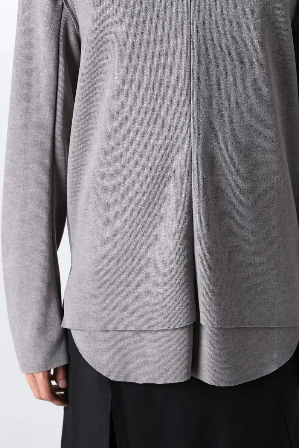 Separated Knit (Vest & 2 Shoulder L/S) L.Gray