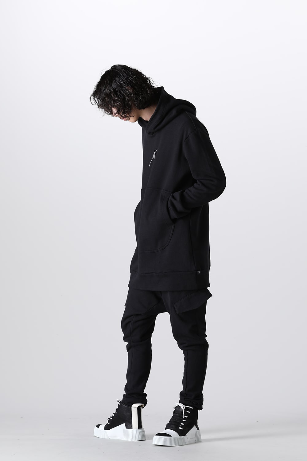 Loose Hoodie  Black