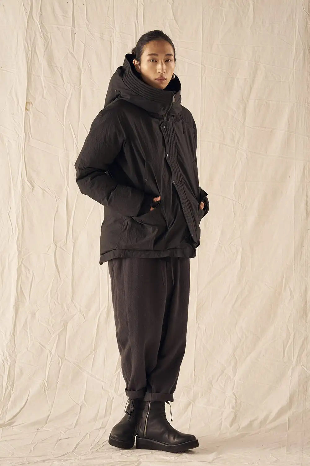 ダウンジャケット シンク コットン / ナイロン