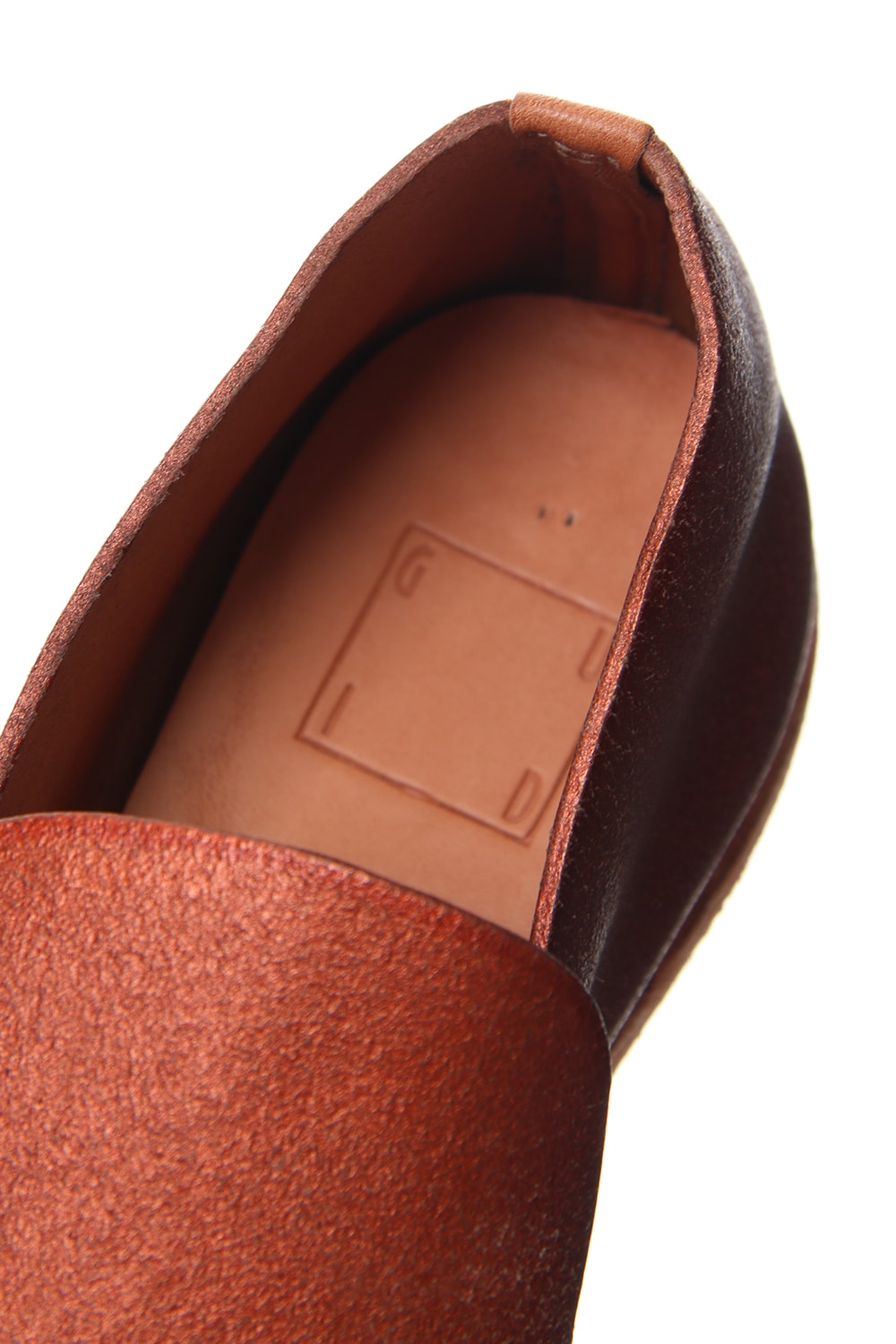 Calf Back Side Cated Slip on