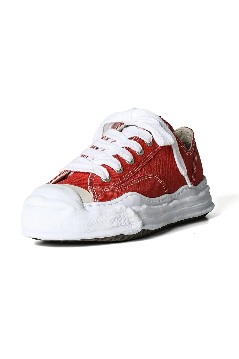 HANK Original sole Toe cap sneaker LOW canvas Orange