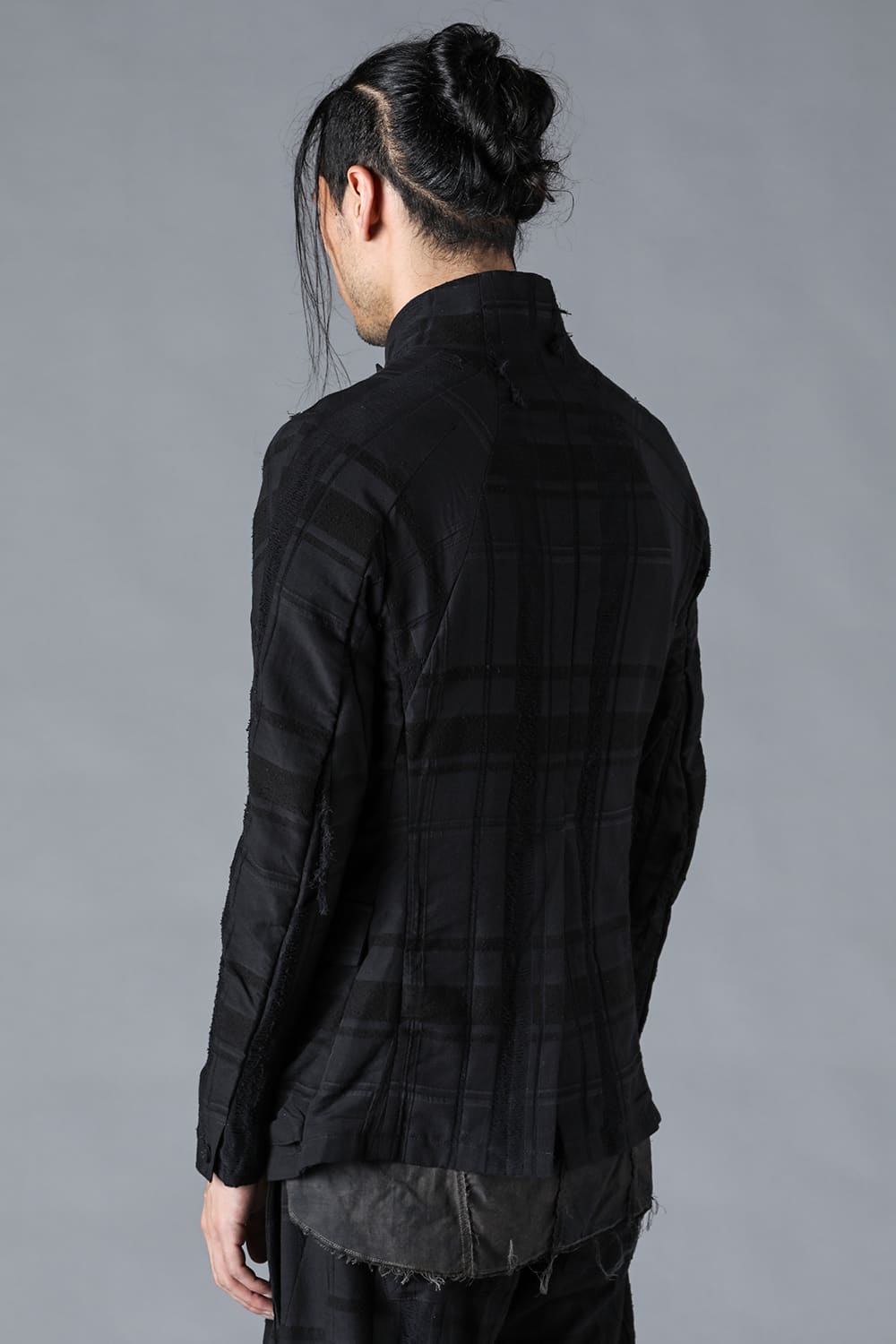 Check Jacquard Jacket