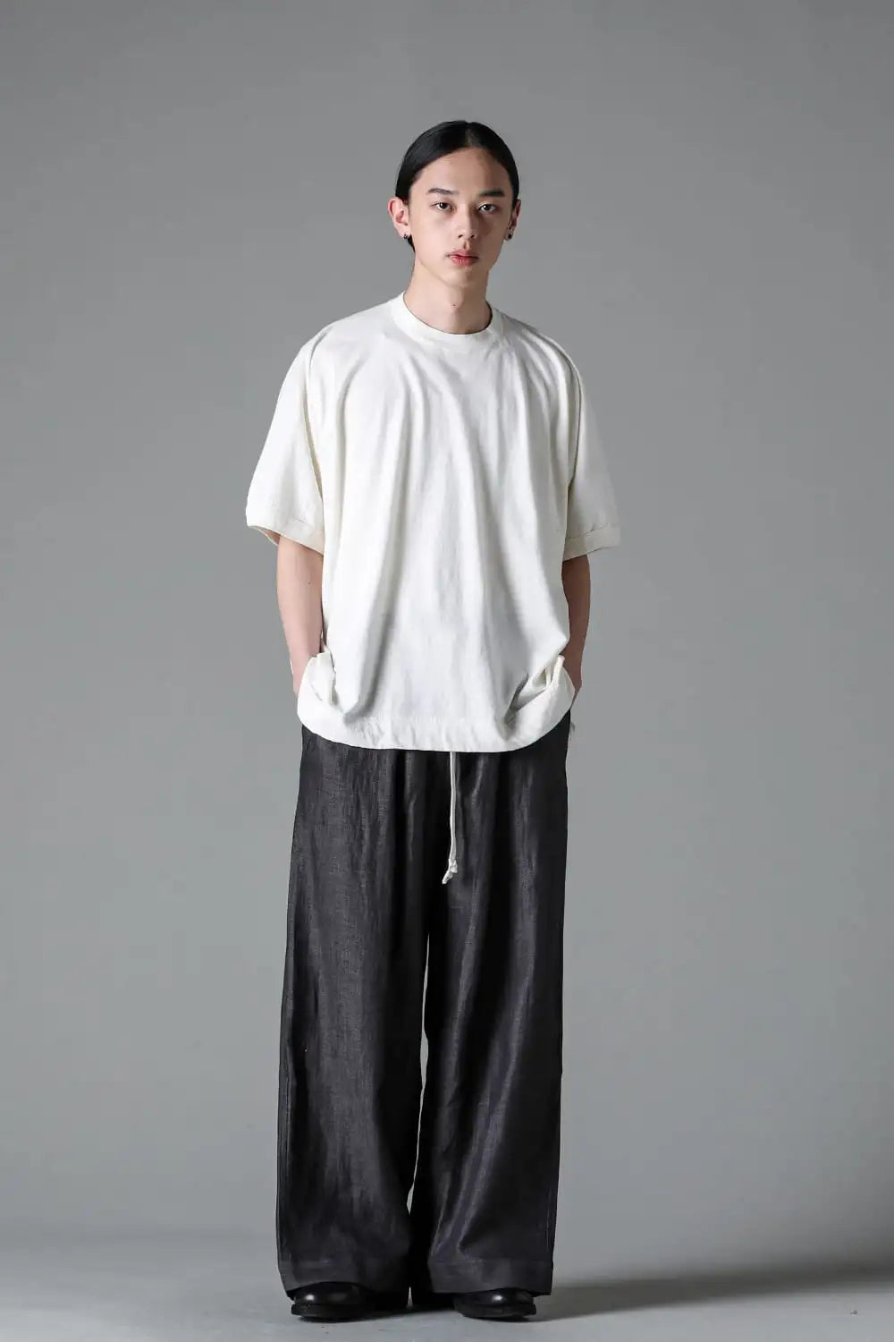 BASIC TEE Cotton Hemp Jersey KINARI