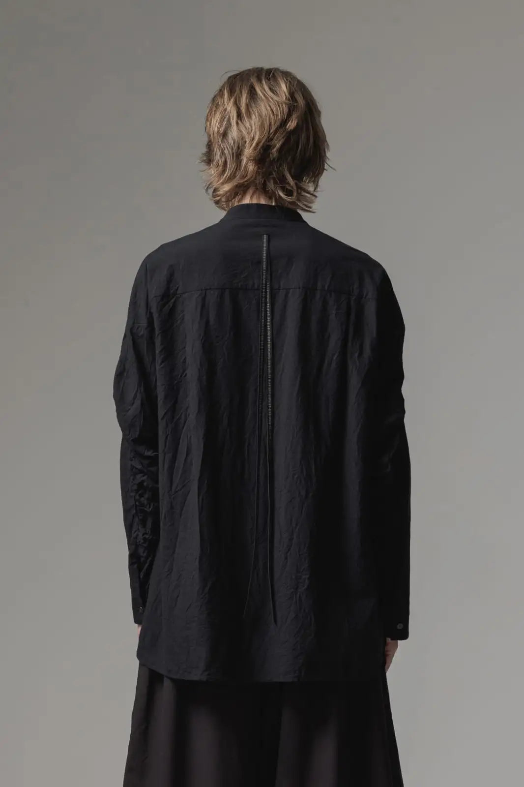 シャツ ノイル シルク コットン グログラン