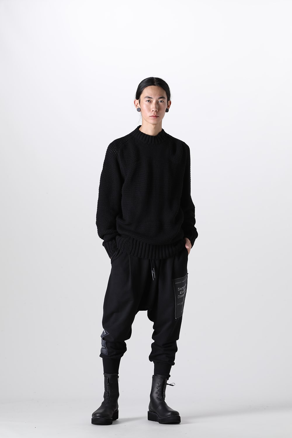 3GG Gough & Basic Switching Knit Pull Over Knit