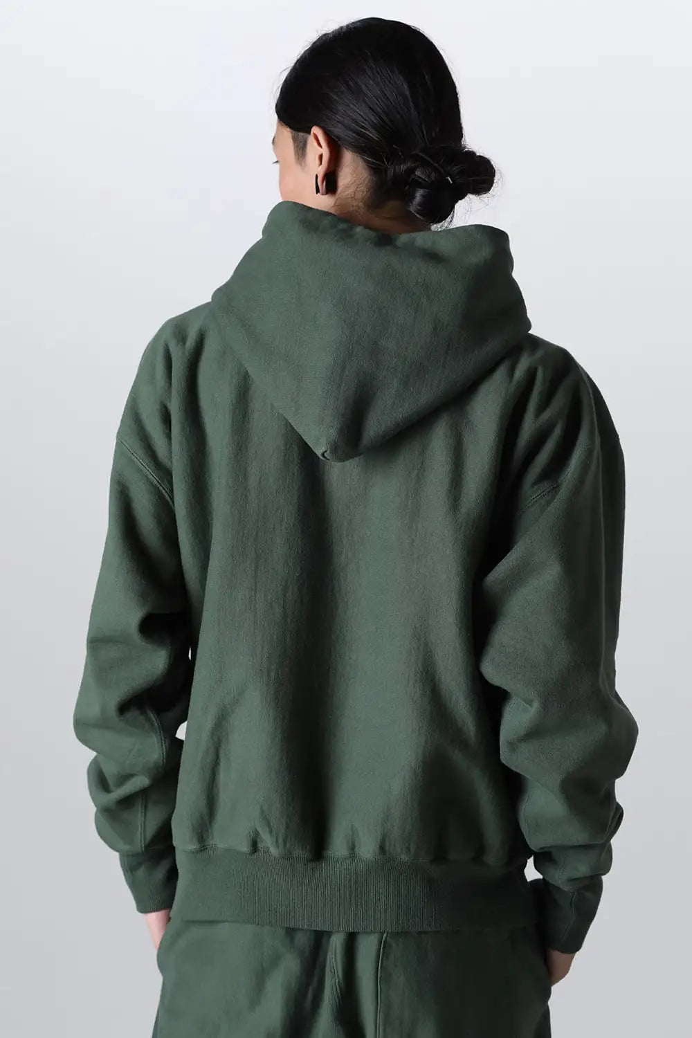 LOGO フーディー グリーン