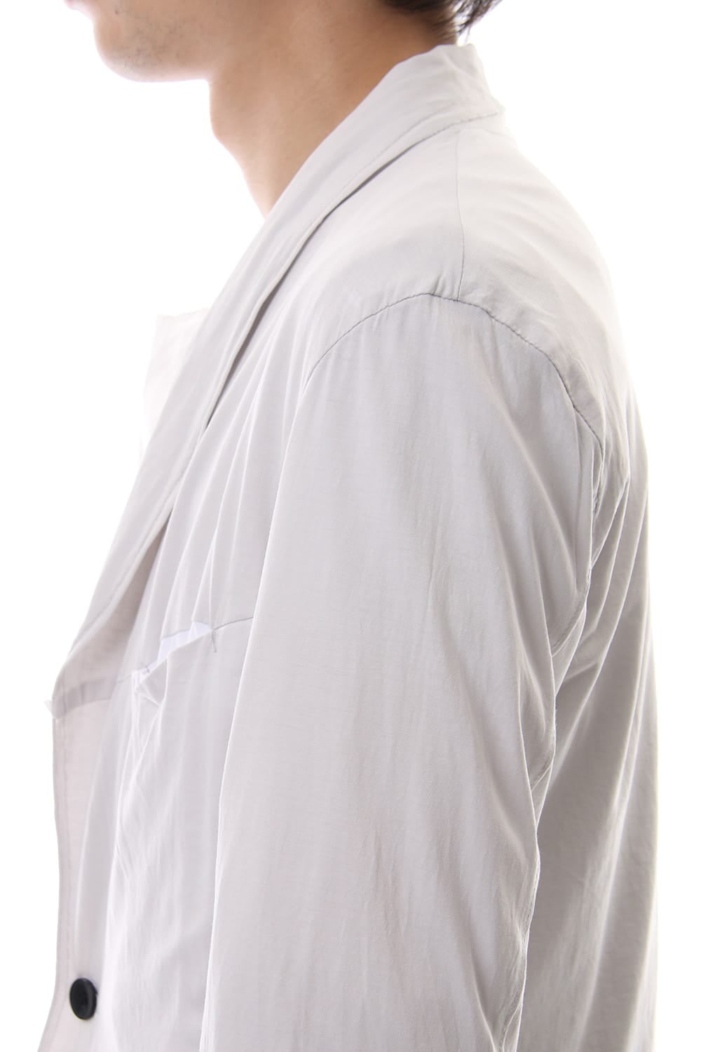 Layered Short cardigan - Grey