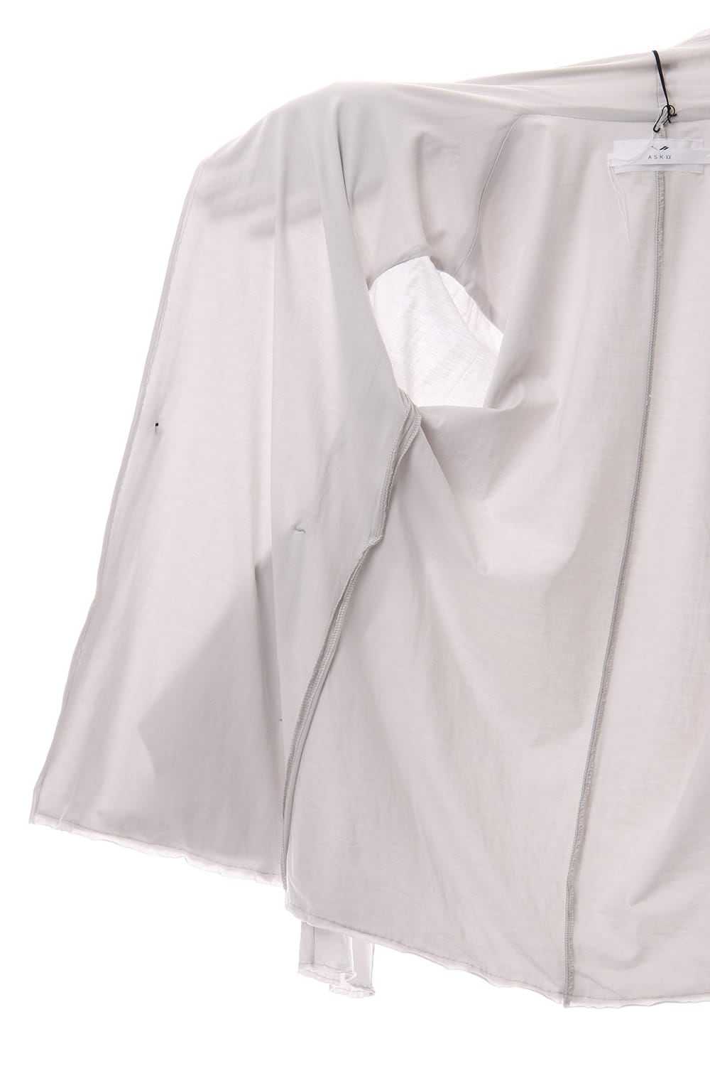 Layered Short cardigan - Grey